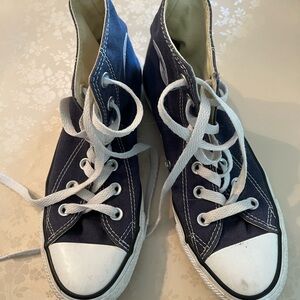 Converse Dark Blue High-Top Sneakers